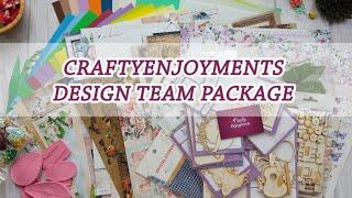 CraftyEnjoyments Design Team Package / Scrapbooking / Handzy Craft