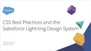 CSS Best Practices and the Salesforce Lightning Design System