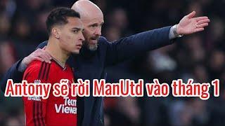 Man Utd sẽ thanh lý Antony vào kỳ chuyển nhượng mùa đông