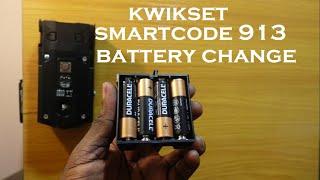 Kwikset SmartCode 913 Battery Replacement