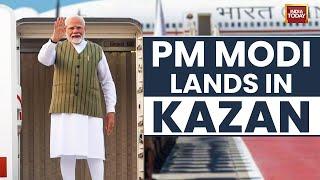 PM Modi Russia Visit LIVE: PM Modi Arrives In Russia For BRICS Summit | Modi-Putin Meet