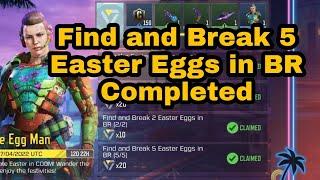 How to Find and Break 5 Easter Eggs in BR COD Mobile