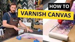 How to Varnish Canvas Prints | Tutorial with Halo Print & Frame and PermaJet