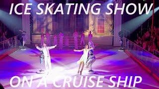 Royal Caribbean Entertaining ICE SPECTACULAR Skating Show Highlights on Adventure of the Seas 2024