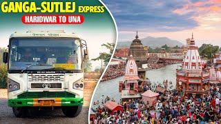 HARIDWAR TO UNA Via Chandigarh - HRTC bus journey | हरिद्वार से ऊना | Himbus