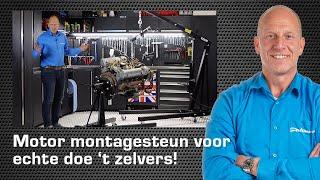 Motormontagesteun extra sterk - Rintje Ritsma laat 't zien | Datona.nl | auto motorblok demonteren