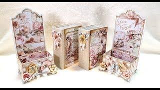 Tutorial 1/4 Tiny Mini Album in a Tag Box ( DT CCC )