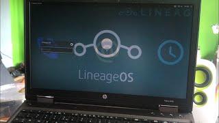 Lineage-OS Linux Distro v1 32BIT un official for any Pc Laptop or X86 Tablet