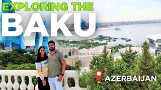 Baku [4K] Exploring the heights of Baku Azerbaijan | Highland park, Flame tower, Martyr's Lane  AZ