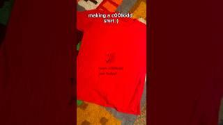 c00lkidd shirt bc free will :3 #roblox #diy #clothing #fabricpainting #forsaken #shorts