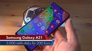 Samsung Galaxy A31 | Monster-Akku für die Mittelklasse im Test [Deutsch]