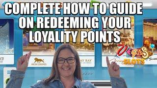 MY VEGAS APP | A COMPLETE HOW TO GUIDE ON REDEEMING YOUR LOYALITY POINTS