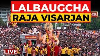 Lalbaugcha Raja Visarjan LIVE | Ganesha Visarjan LIVE News | India Today LIVE News