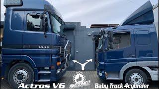 Mercedes Atego SZM erste Vorschau für Euch;) Mercedes 818 "Baby-Truck" Atego tractor 6-peed manual