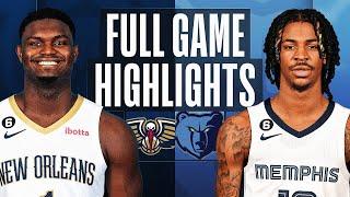 鵜鶘對灰熊 NBA全場比賽精彩高光花絮 2022年11月25日 PELICANS at GRIZZLIES NBA FULL GAME HIGHLIGHTS November 25, 2022