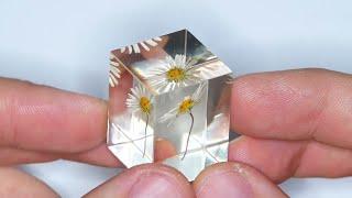 A new way for flowers in Epoxy Resin 