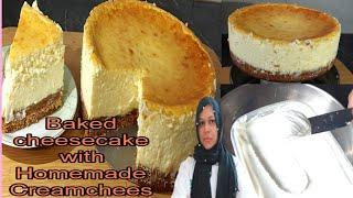 New york Creamcheese Cake By chef life with chef nazia #cream #eggs