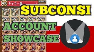 Subconsi Account Showcase (Jan 23rd 2022) OPTC アカウント 展示 トレクル One Piece Treasure Cruise