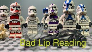 Bad Lip Reading: The Battle for the Base, ft. Roar Studios (Lego Star Wars Stop Motion)