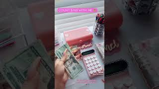 Count $ With me  #satisfyingsounds #asmr #cashstuffing