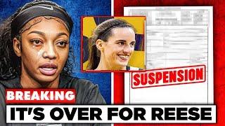 Caitlin Clark Left SPEECHLESS After Angel Reese RECEIVED LIFETIME SUSPENSION By WNBA! This is HUGE!