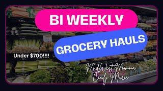 Bi Weekly Grocery Shopping + Hauls