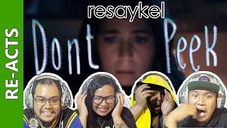 Resaykel Reacts: Don't Peek by Julian Terry | Horror Short Film (ft. Tong Pak Fu)