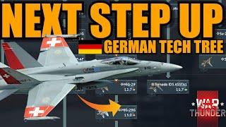 WHAT is the NEXT TOP TIER JET to come in EACH LINE of the GERMAN TECH TREE? - War Thunder