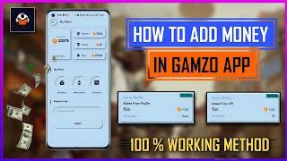 How to Add Money in GamZo App in just 2 Minutes || GamZo app ke wallet me paise kaise add kare