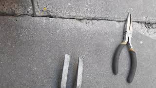 Proper concrete crack repair