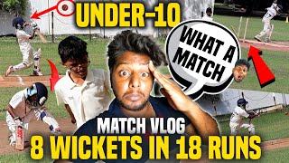 8 WICKETS in 18 RUNS - "THRILLER" Kids Cricket Match | NBC Cricket Vlogs | Nothing But Cricket