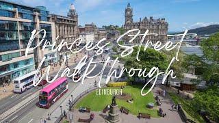 Edinburgh Airport + Princes Street Walkthrough