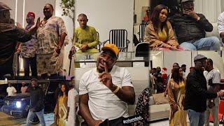 Obi Cubana & Kanayo O Kanayo At Vintage Interior Luxury Mansion In Mbaise With Other Billionaires