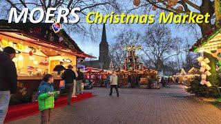 Moers walking Germany 4K | christmas market 2024