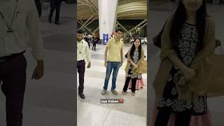 Jaya Kishori snapped at Delhi Airport  #jayakishori #bhajan  #jayakishoribhajan #jayakishoriji