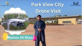 #parkviewcityislamabad #dronevideo #sitevisit