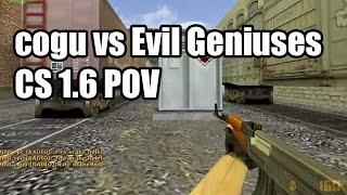 POV: cogu vs. Evil Geniuses @IEM mibr CS 1.6 Demo