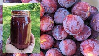 How to Process Cling Seed Plums (and a recipe for plum sauce/syrup)