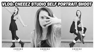 VLOG: Self Portrait Photoshoot at Cheeez Studios in Hackney #Gifted