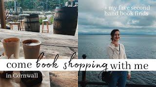 Book Shopping in Cornwall VLOG | Fowey, Mevagissey & Charlestown