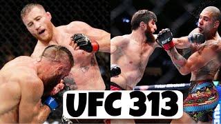 Анализируем и разбираем главные бои UFC313: Перейра - Анкалаев / Гэтжи - Физиев