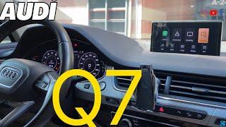 AUDİ Q7 VİDEO OYNATMA VE CARPLAY! #audi