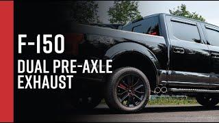 2015-2020 FORD F-150 5.0L, 3.5L and 2.7L // MBRP 3” Cat-Back, Dual Pre-Axle Exit Exhaust Overview