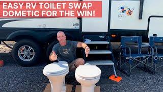 Replacing Our RV Toilet | Dometic 310 Toilet Review