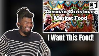 AMERICAN REACTS TO The Must Eats of German Christmas Markets