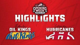 Edmonton Oil Kings at Lethbridge Hurricanes 9/20 | WHL Highlights 2024-25