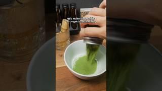 Drinking the Worlds Strongest Matcha Latte!  #matcha #science #asmr #fyp