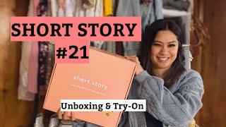 Short Story #21  Story Styling Box Review | Petite Fashion Unboxing & Try-On