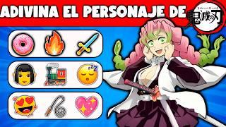 ADIVINA EL PEROSNAJE DE DEAMON SLAYER CON EMOJIS 1