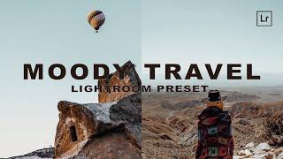 Moody Travel Bright Minimal Aesthetic | Free Lightroom Preset Tutorial for Mobile and Desktop CC